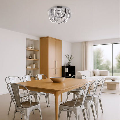 Telbix Luxia Round Close to Ceiling LED Light - Mases LightingTelbix