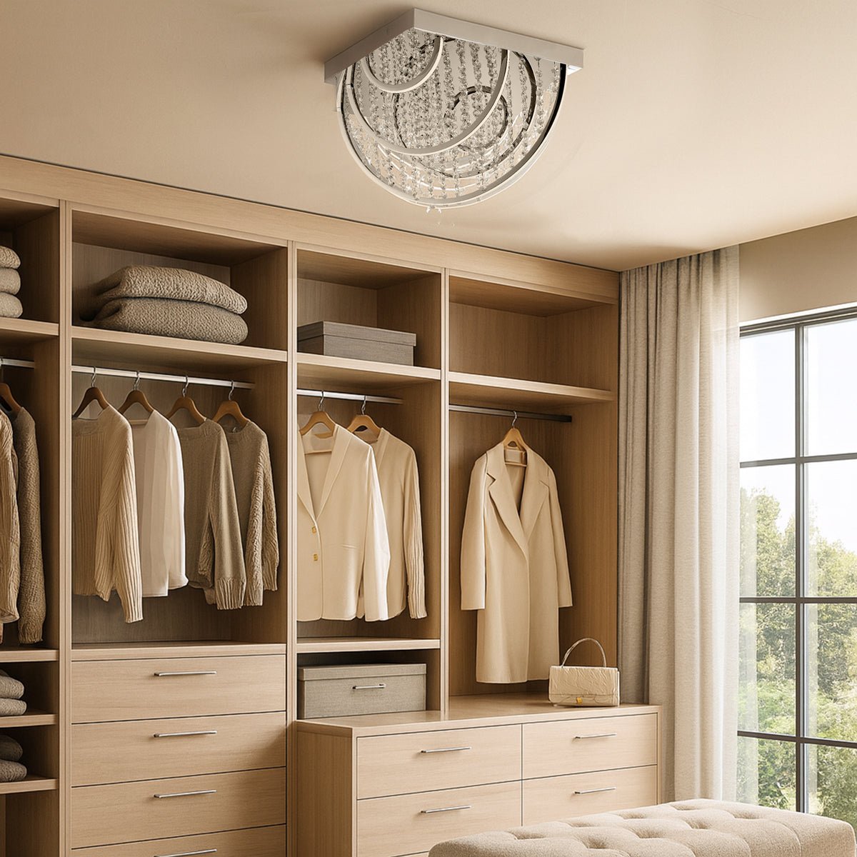 Telbix Luxia Square Close to Ceiling LED Light