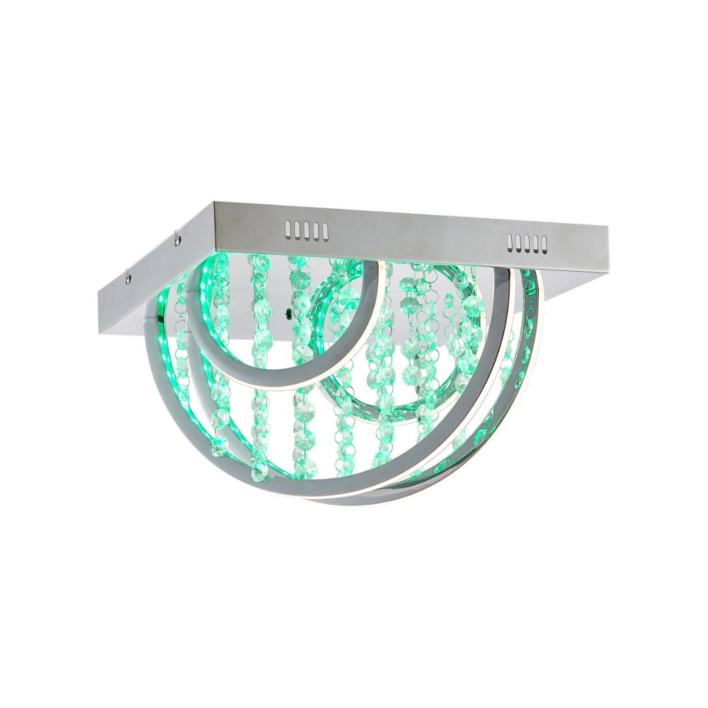 Telbix Luxia Square Close to Ceiling LED Light - Mases LightingTelbix