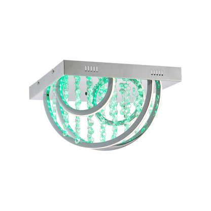 Telbix Luxia Square Close to Ceiling LED Light - Mases LightingTelbix