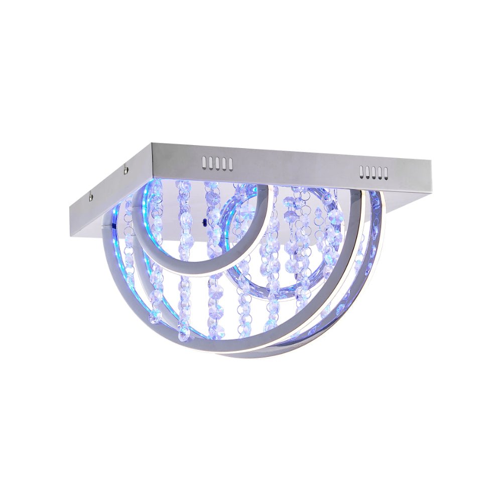 Telbix Luxia Square Close to Ceiling LED Light - Mases LightingTelbix