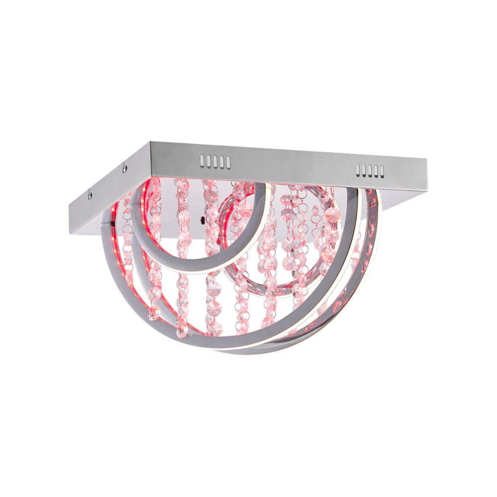 Telbix Luxia Square Close to Ceiling LED Light - Mases LightingTelbix