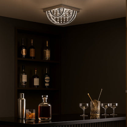 Telbix Luxia Square Close to Ceiling LED Light - Mases LightingTelbix