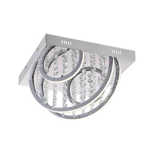 Telbix Luxia Square Close to Ceiling LED Light - Mases LightingTelbix