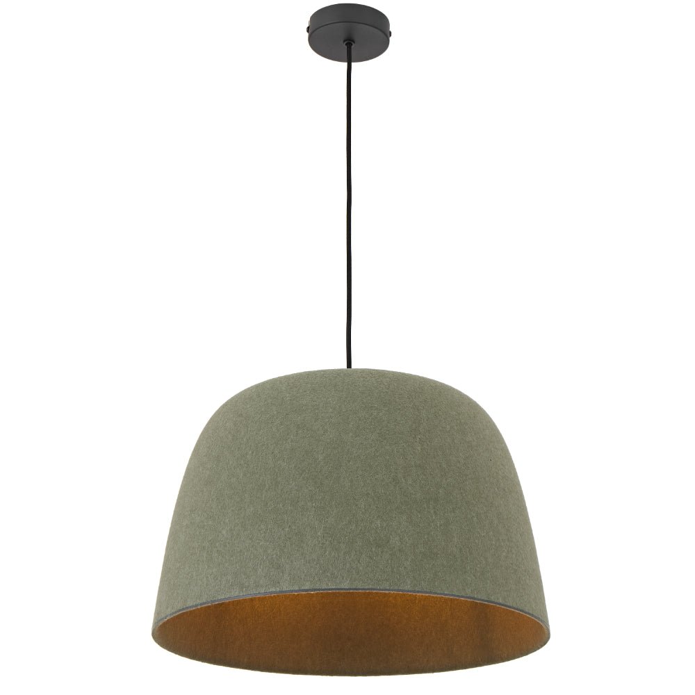 Telbix Malin 1 Light Pendant Green MALIN PE - GN - Mases LightingTelbix