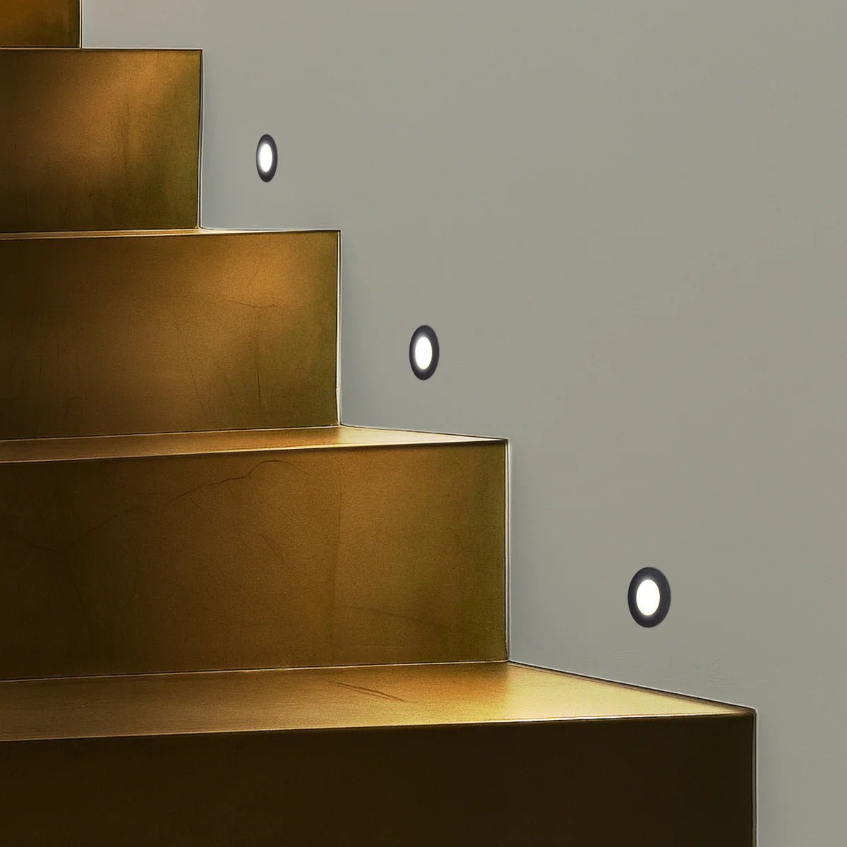 Telbix Maren 2W LED Round Steplight Multi-Colour / Tri-Colour