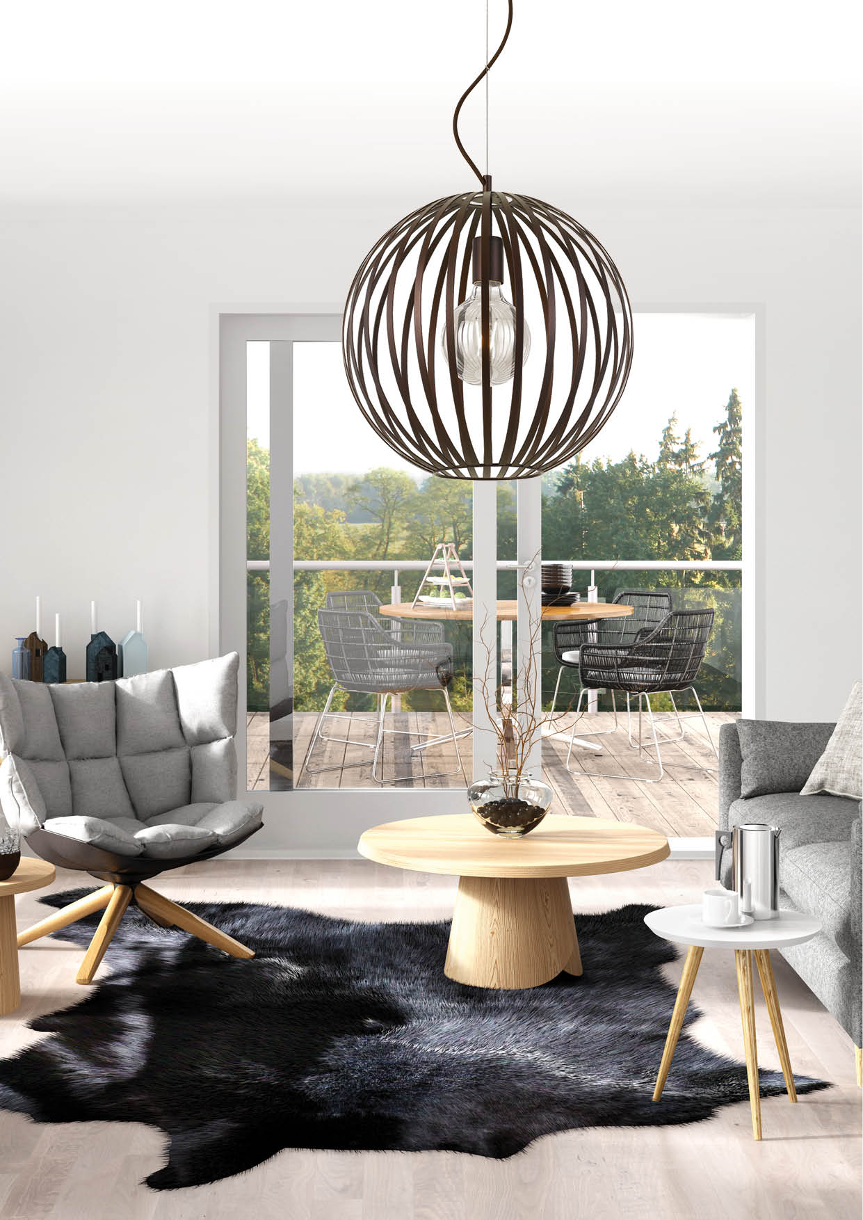 Telbix Midori 40 Pendant - Black/Bronze - Mases LightingTelbix