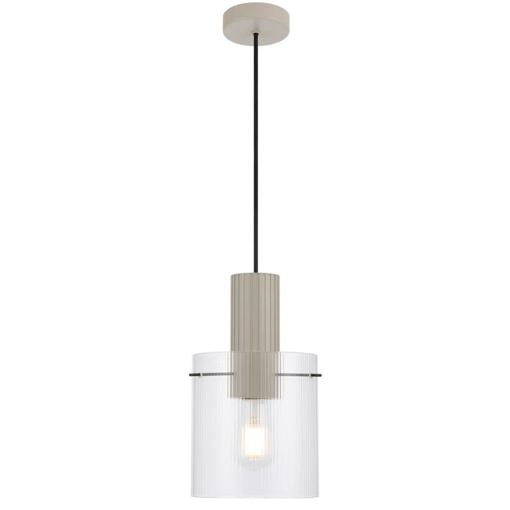 Telbix MIKA 18CM PENDANT MIKA PE18 - GY - Mases LightingTelbix