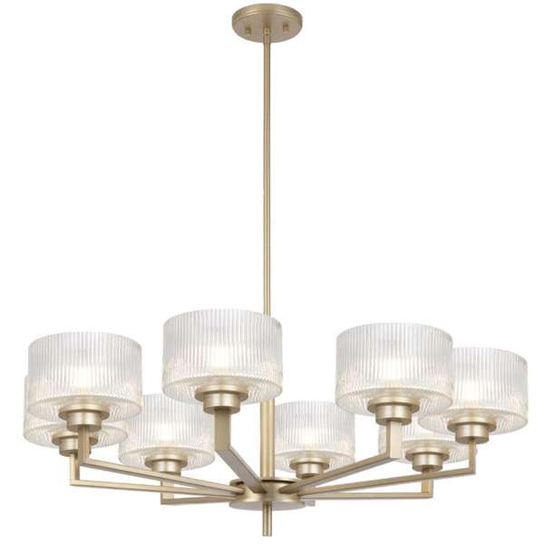 Telbix Moreno II 3, 5 and 8 Light Pendant in Antique Gold, Antique Silver and Black - Mases LightingTelbix
