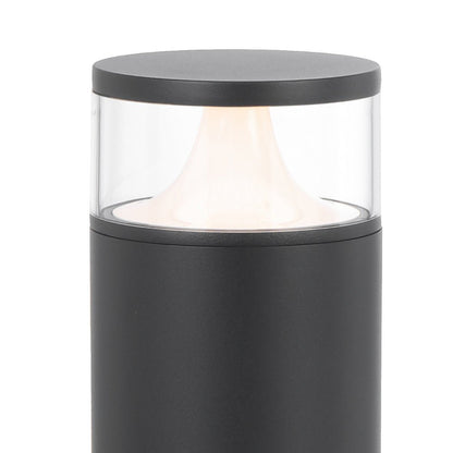 Telbix Noral LED Bollard Black - NORAL EX.P - BKCL - Mases LightingTelbix