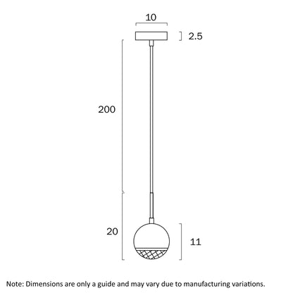 Telbix Oneta 1 Lights Pendant - Mases LightingTelbix
