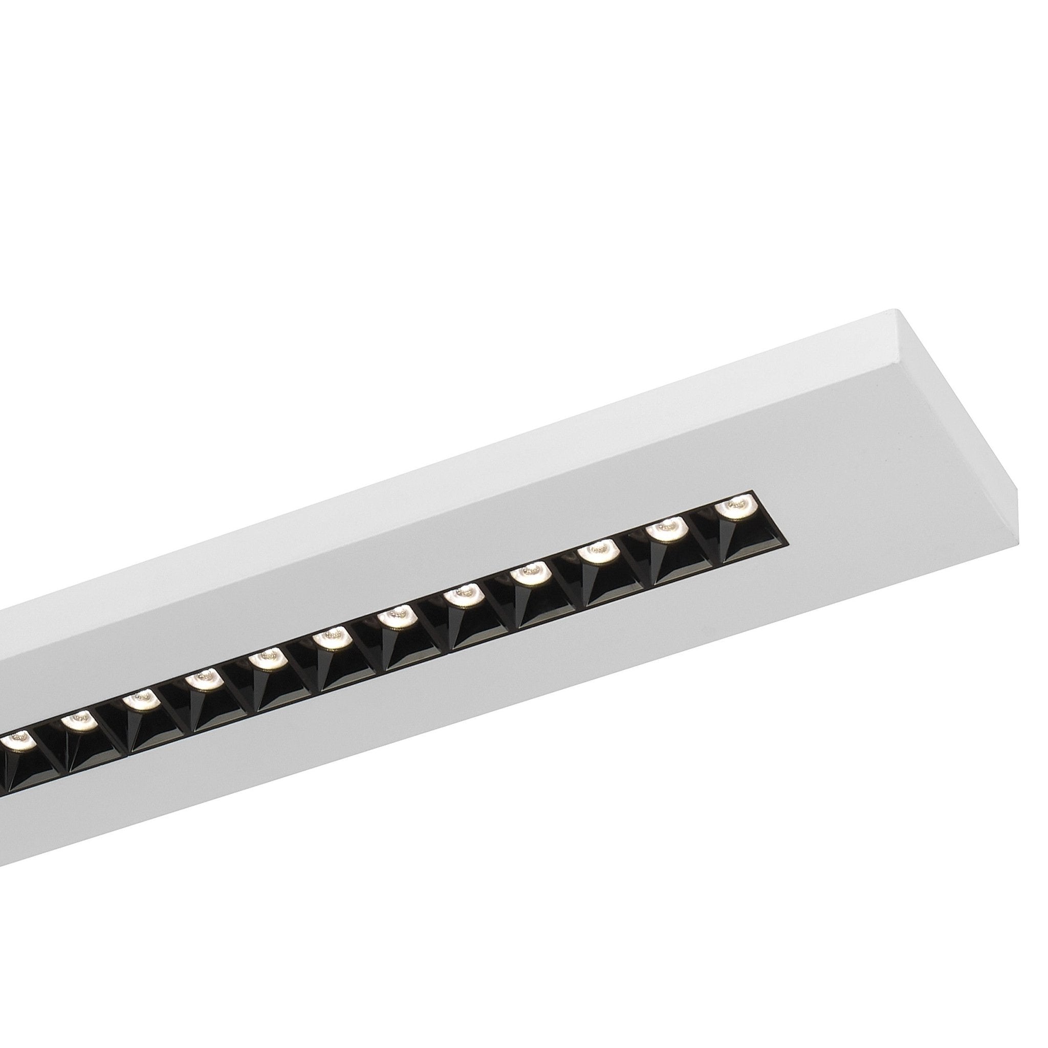 Telbix Optika 36W LED 1200mm Batten Available in Black or White