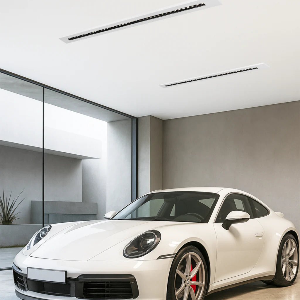 Telbix Optika 36W LED 1200mm Batten Available in Black or White