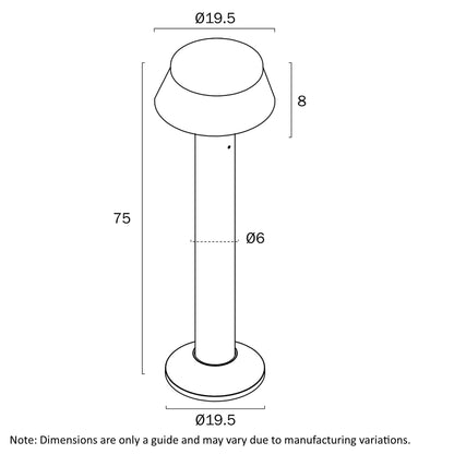 Telbix Oyrus LED Bollard Light - Mases LightingTelbix