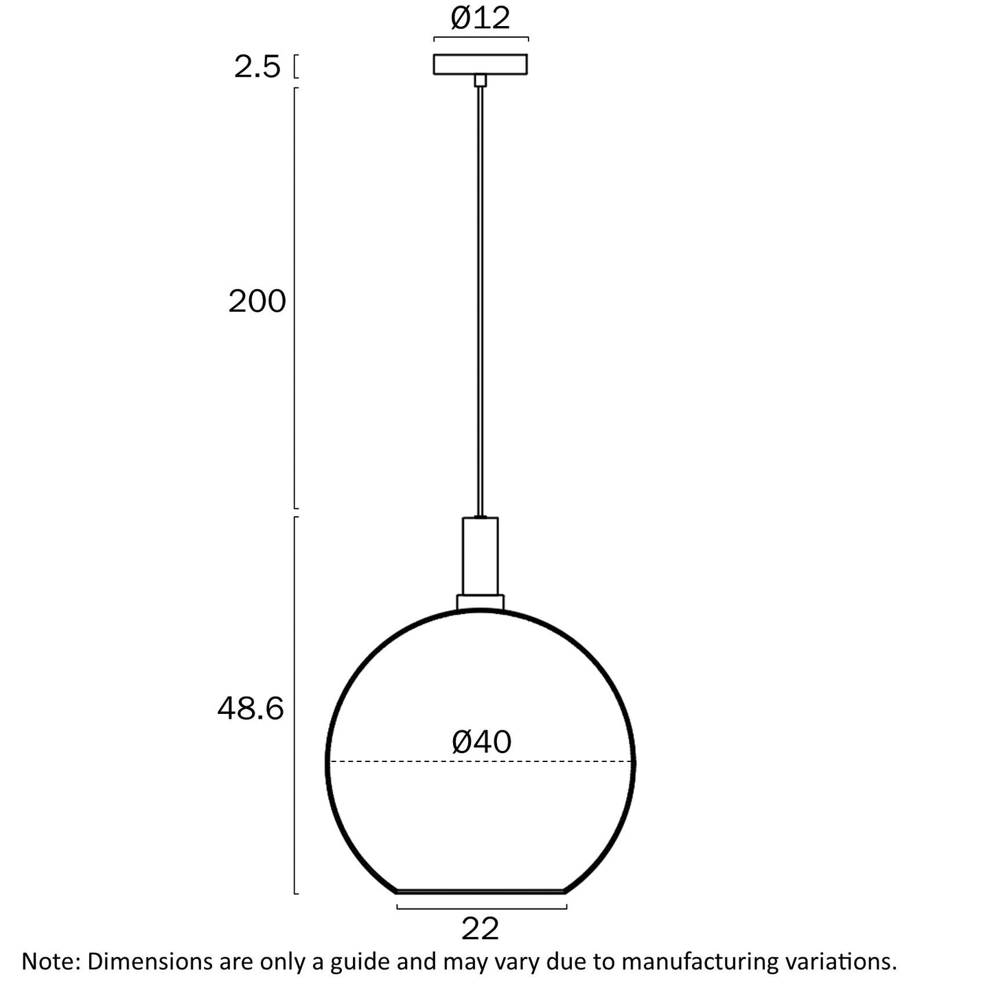 Telbix Patino 40 Pendant - Mases LightingTelbix