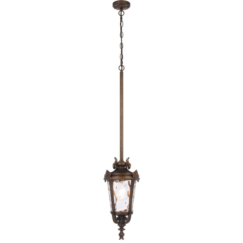 Telbix Pedral Outdoor Pendant Light in Bronze & Black | 18cm & 23cm - Mases LightingTelbix