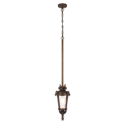 Telbix Pedral Outdoor Pendant Light in Bronze & Black | 18cm & 23cm - Mases LightingTelbix