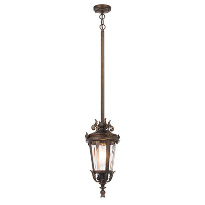 Telbix Pedral Outdoor Pendant Light in Bronze & Black | 18cm & 23cm - Mases LightingTelbix