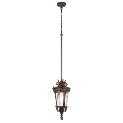 Telbix Pedral Outdoor Pendant Light in Bronze & Black | 18cm & 23cm - Mases LightingTelbix