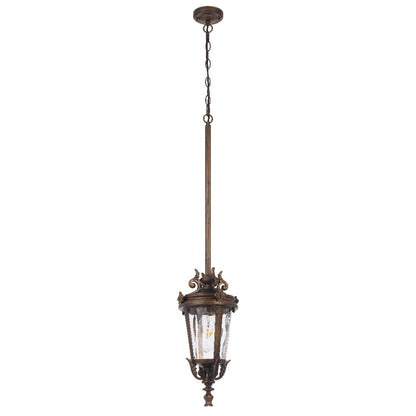 Telbix Pedral Outdoor Pendant Light in Bronze & Black | 18cm & 23cm - Mases LightingTelbix