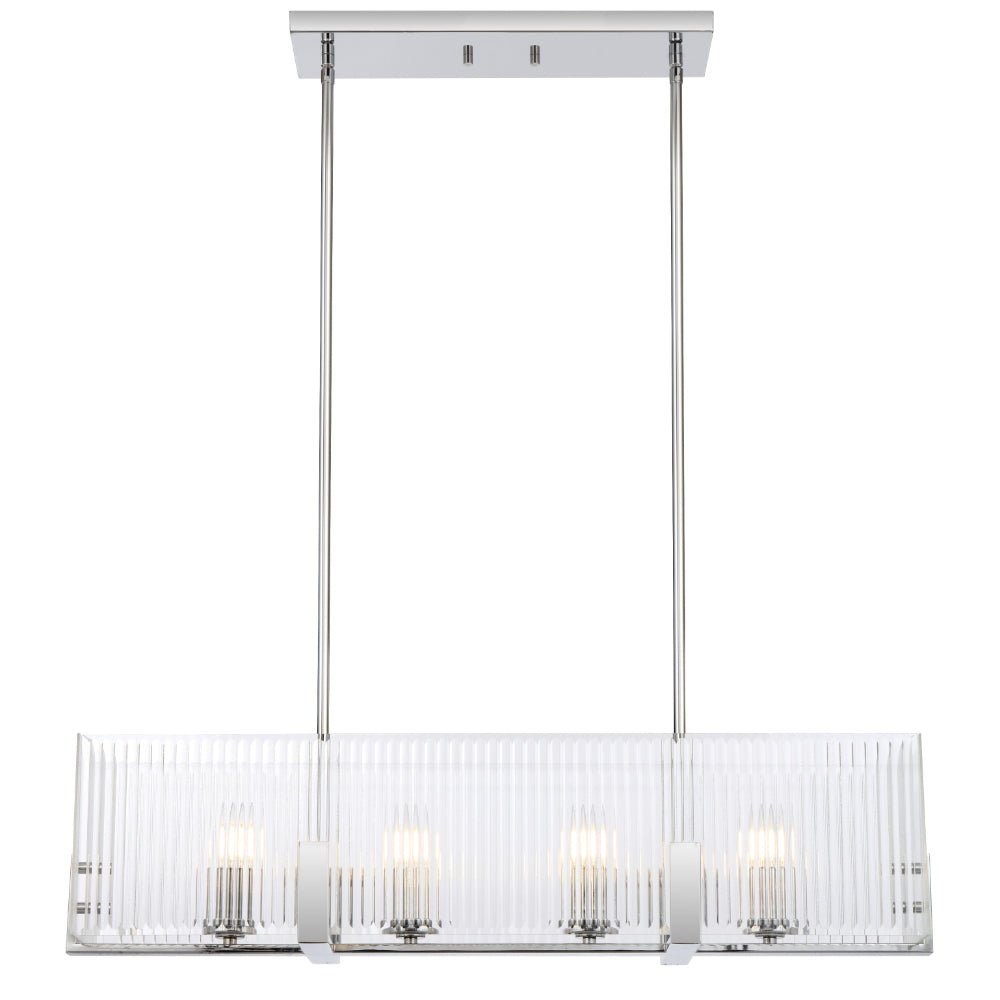 Telbix Pelion 4 Light Pendant Chrome PELION PE4 - CH - Mases LightingTelbix