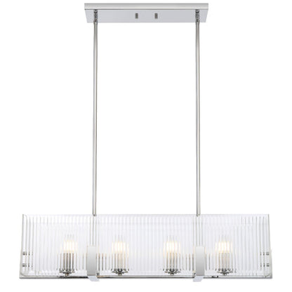 Telbix Pelion 4 Light Pendant Chrome PELION PE4 - CH - Mases LightingTelbix