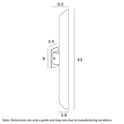 Telbix Penros 2 Light Exterior Wall Light - Mases LightingTelbix