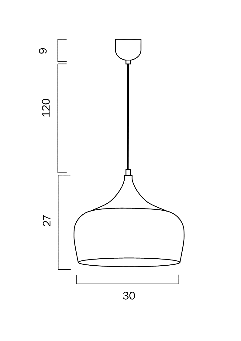 Telbix Polk 30 Pendant - Mases LightingTelbix