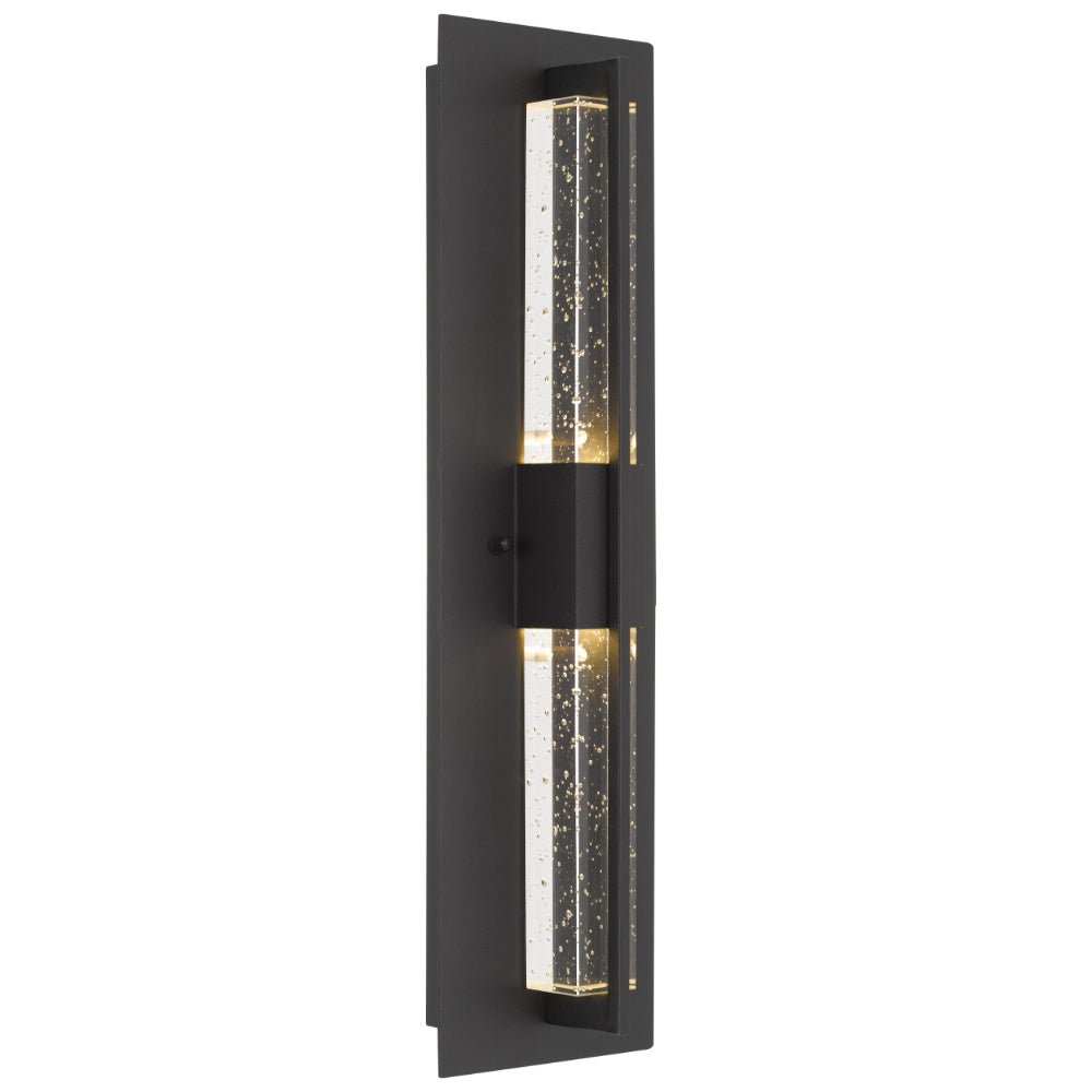 Telbix Prada Exterior LED Wall Light Black PRADA EX-BK