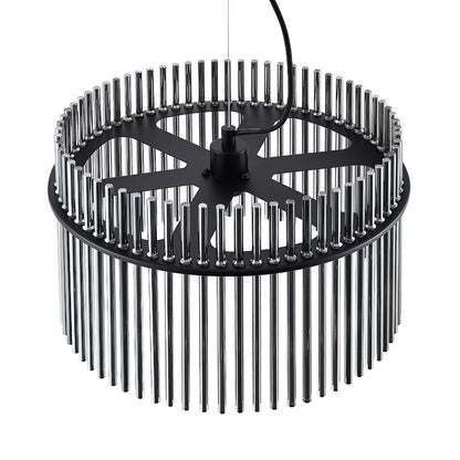 Telbix Quilo 40 cm Light Pendant- Black - Mases LightingTelbix