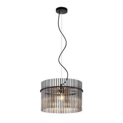 Telbix Quilo 40 cm Light Pendant- Black - Mases LightingTelbix