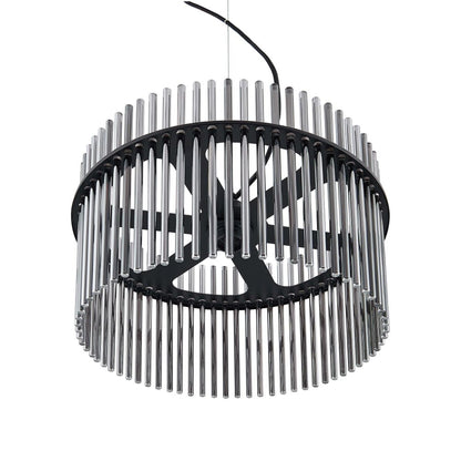 Telbix Quilo 40 cm Light Pendant- Black - Mases LightingTelbix