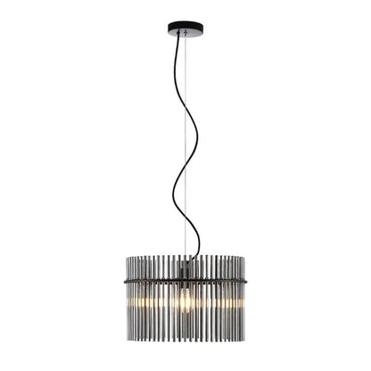 Telbix Quilo 40 cm Light Pendant- Black - Mases LightingTelbix