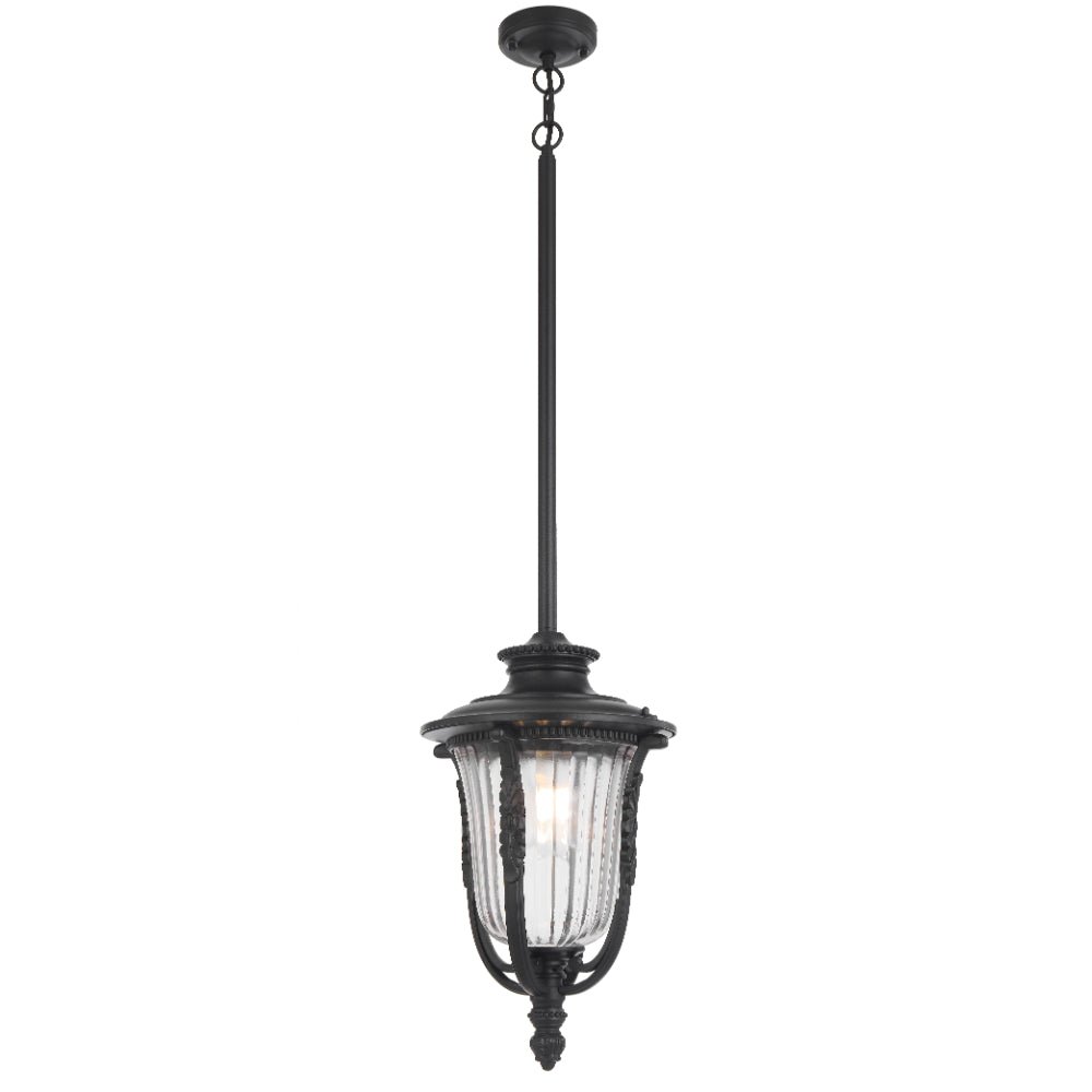 Telbix Ramiro Outdoor Pendant Light in Bronze & Black | 20cm & 25cm