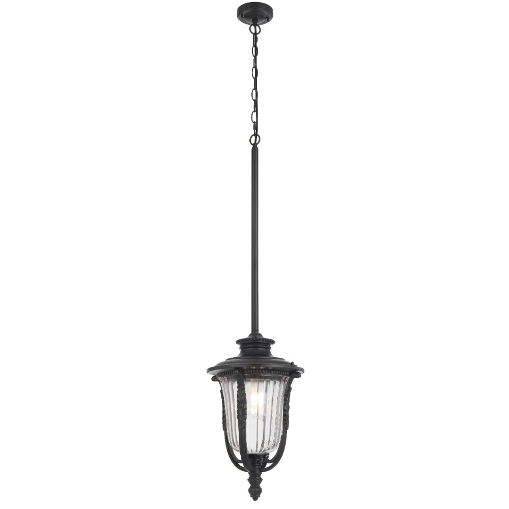 Telbix Ramiro Outdoor Pendant Light in Bronze & Black | 20cm & 25cm