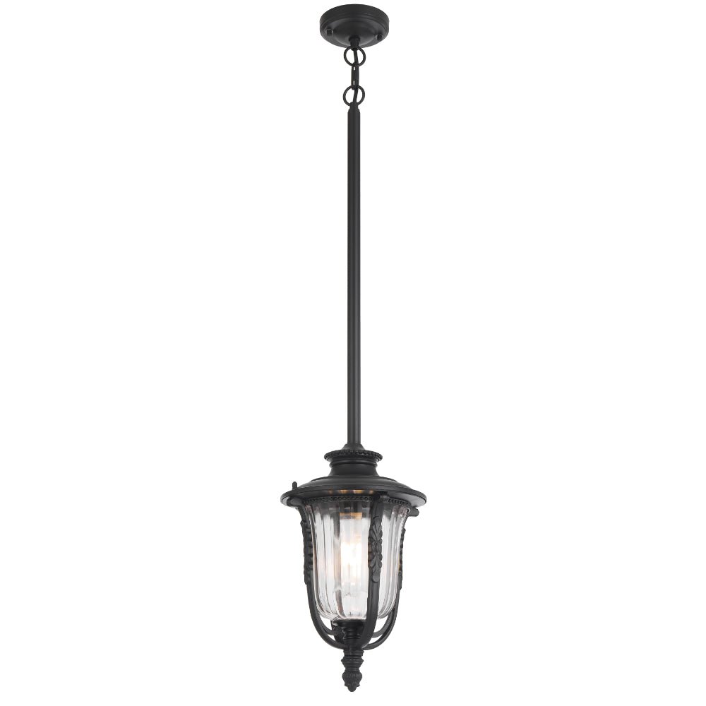 Telbix Ramiro Outdoor Pendant Light in Bronze & Black | 20cm & 25cm