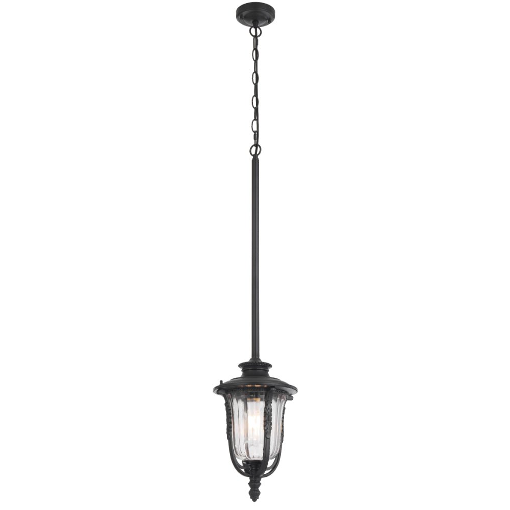 Telbix Ramiro Outdoor Pendant Light in Bronze & Black | 20cm & 25cm
