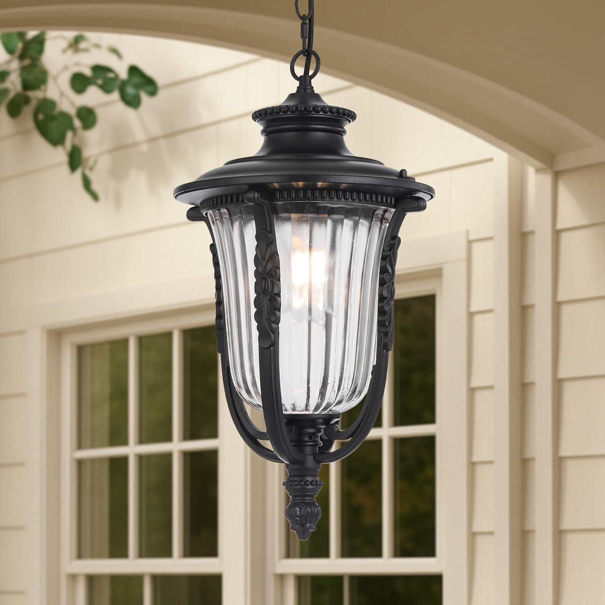 Telbix Ramiro Outdoor Pendant Light in Bronze & Black | 20cm & 25cm