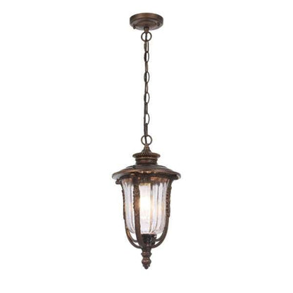 Telbix Ramiro Outdoor Pendant Light in Bronze & Black | 20cm & 25cm - Mases LightingTelbix
