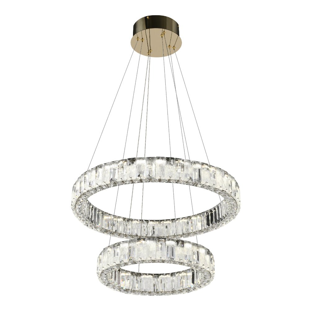 Telbix RIAS 2 TIER PENDANT RIAS PE2T - GD3C - Mases LightingTelbix