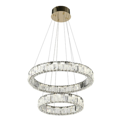 Telbix RIAS 2 TIER PENDANT RIAS PE2T - GD3C - Mases LightingTelbix