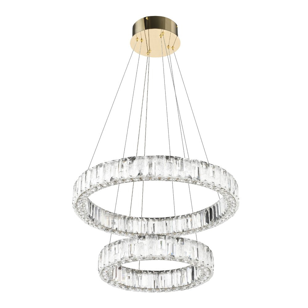 Telbix RIAS 2 TIER PENDANT RIAS PE2T - GD3C - Mases LightingTelbix