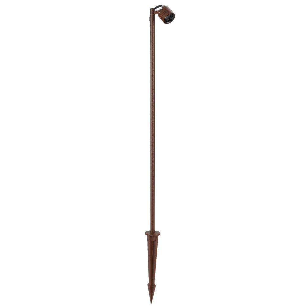 Telbix Rilto Post Light in Verde Green, Black and Corten