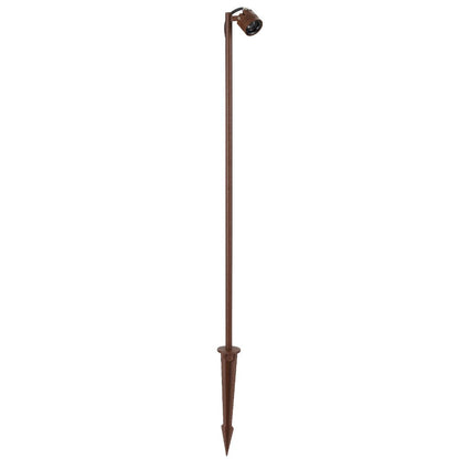 Telbix Rilto Post Light in Verde Green, Black and Corten - Mases LightingTelbix