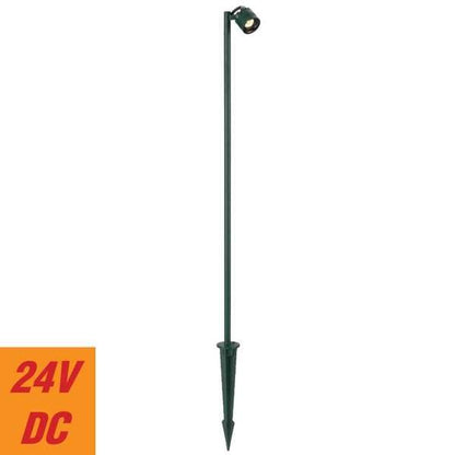 Telbix Rilto Post Light in Verde Green, Black and Corten - Mases LightingTelbix