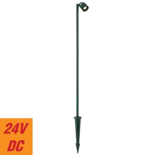 Telbix Rilto Post Light in Verde Green, Black and Corten