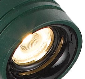 Telbix Rilto Spike Light in Verde Green, Black and Corten