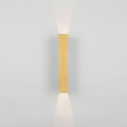 Telbix Ryland Exterior LED Up / Down Wall Light in Brass, Black and Rusty - Mases LightingTelbix