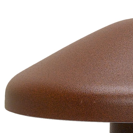 Telbix Scape Post Light in Verde Green, Black and Corten