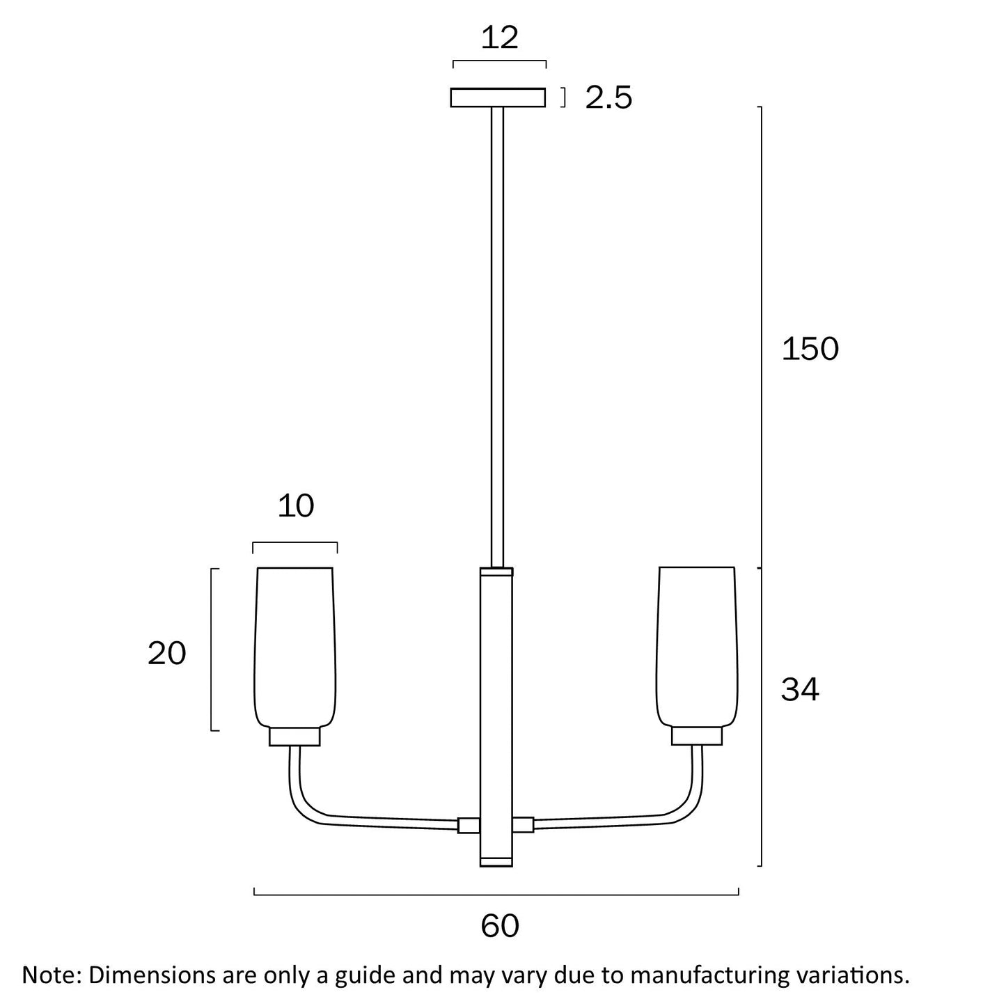Telbix Sebring 4 Lights Pendant - Black Opal Matt - Mases LightingTelbix